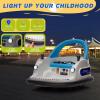 12V Kids Electric Bumper Car, Baby Bumper Car for Toddlers, 360 Spinning Riding Bumping Car with Remote Control, Music, LED Light, Ride on Toy Gift for Boys & Girls view 4