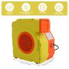 Bounce House Blower, 1400W-1600W Portable Commercial Bounce House with Handle for Girls/Boys, 2Hp/1.5Hp Dual Mode Air Blower for Inflatable Bounce House Bouncy Castle Slides view 4