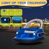 12V Electric Bumper Car for Toddlers Kids Ride on Toys, 360 Degree Spin Riding Bumping Car with Remote Control, Music, LED Light, Baby Bumper Car Gift for Boys & Girls view 4