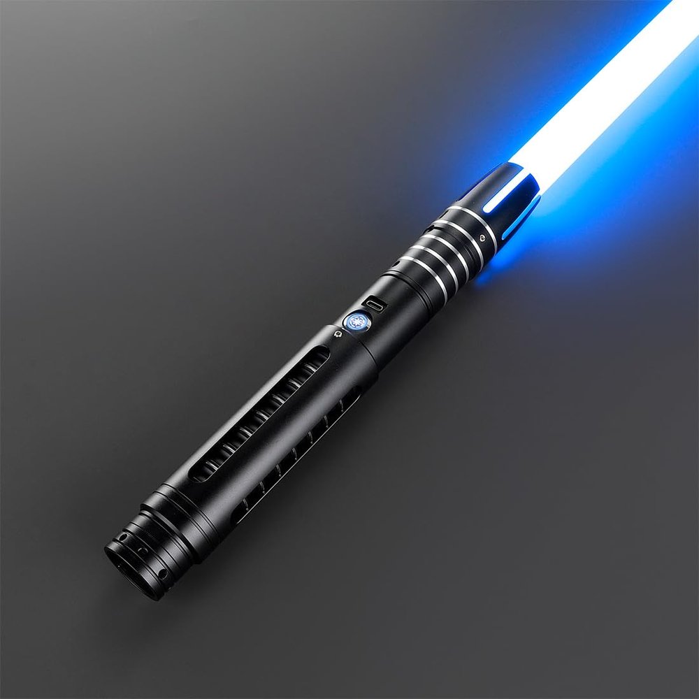 BrickCraftWorks Darth Vader Saber Set with Removable Hilt Cosplay Prop for Adults, 3 Lighting Effects 16 Sound Fonts Support Motion Control and APP Control (Xenorgb Version)