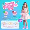 ULOVEME Kids Real Makeup Kit for Girls with Fluffy Purse - Real, Non Toxic, Washable Make Up Toy - Umicorn Toys Gift for 3 4 5 6 7 8 Years Old Girls Birthday view 3