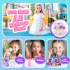 ULOVEME Kids Real Makeup Kit for Girls with Fluffy Purse - Real, Non Toxic, Washable Make Up Toy - Umicorn Toys Gift for 3 4 5 6 7 8 Years Old Girls Birthday view 4