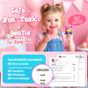ULOVEME Talc-Free Kids Real Makeup Kit for Little Girls - Mica-Based Safe Formula, Real, Non Toxic, Washable - Ideal for 4 5 6 7 8 Years Old Girls Birthday, Easter Basket Stuffers for Kids, Dress Up view 3