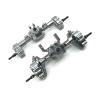 DAIHAOUU Used for FMS 1/24 FCX24 for Xiaoqi Crusher for Chevrolet K5 RC Car Parts Front and Rear Door Bridge Assembly(Dark Grey) view 1