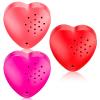Copkim 3 Pcs 20 Seconds Valentine's Voice Recorder for Stuffed Animal Heart Shape Sound Recorder Push Button Recordable Device Sound Module for Gift Recording Voice Message(Red, Rose Red, Pink) view 1