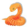 3D Printed Snake 3D Printed Viper 3D Printing Animals Snake Pet Movable Joint,3D Printed Snake Toys,Home Office Executive Desk Decor,Home Office Executive Desk Decor (Silk Gold, 23.6in) view 1