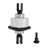 Alloy Steel 42T+15T Differential Diff RC Upgraded Parts for ARRMA 1/7 Infraction, Limitless, Infraction V2, 1/8 Typhon 6S, 1/10 SENTON 6S RC Car, Silver view 1