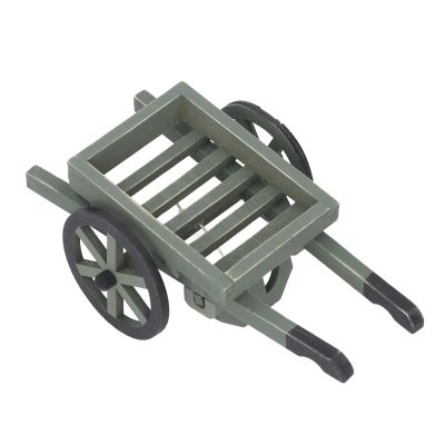 1:12 Dollhouse Garden Cart Toy Decorative Realistic Furniture Accessories Miniature Garden Cart, Garden Cart,Mini Miniature Wheelbarrow Fairy Tale Garden Cart Dollhouse Furniture