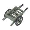 1:12 Dollhouse Garden Cart Toy Decorative Realistic Furniture Accessories Miniature Garden Cart, Garden Cart,Mini Miniature Wheelbarrow Fairy Tale Garden Cart Dollhouse Furniture view 3