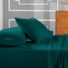 100% Egyptian Cotton Zipper Closure Toddler Pillowcases for 14 x 20 Inches Pillow, 2 Pack Kids Pillow Case for Sleeping (Teal) view 1