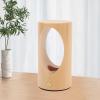 Jeanoko 1PCS Baby Night Light with Dimming Function, Rechargeable Wooden Table Lamp for Nursery Bedroom view 2
