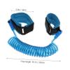 IWOWHERO 2m Anti-Lost Wrist Link Harness for Boy Girl Comfortable Safety Leash for Toddlers Flexible Boy Girl Wrist Link for Crowded Places Blue Design for Enhanced Exploration view 2