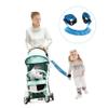 IWOWHERO 2m Anti-Lost Wrist Link Harness for Boy Girl Comfortable Safety Leash for Toddlers Flexible Boy Girl Wrist Link for Crowded Places Blue Design for Enhanced Exploration view 3