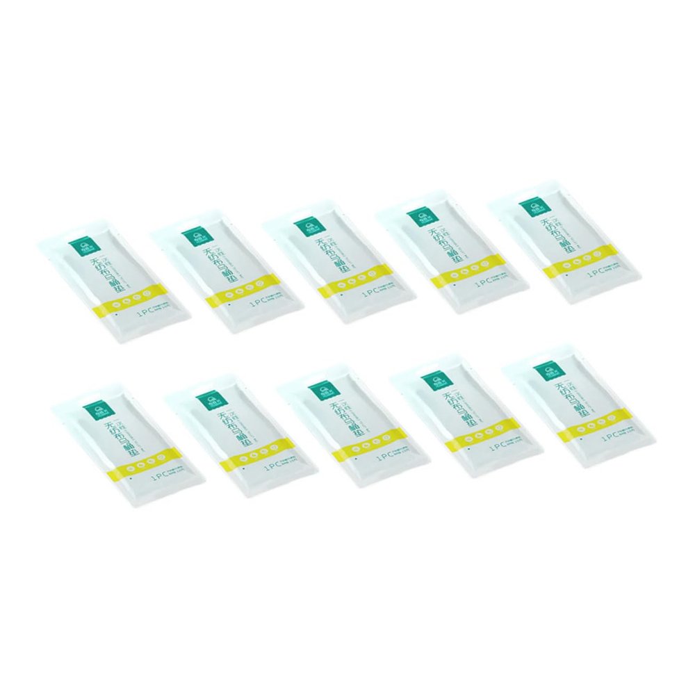Hohopeti 10pcs Non-woven Toilet Seat Covers Disposable Mats Portable Rv Toilet Seat Covers Easy to Assuring