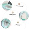 Hohopeti 10pcs Non-woven Toilet Seat Covers Disposable Mats Portable Rv Toilet Seat Covers Easy to Assuring view 3