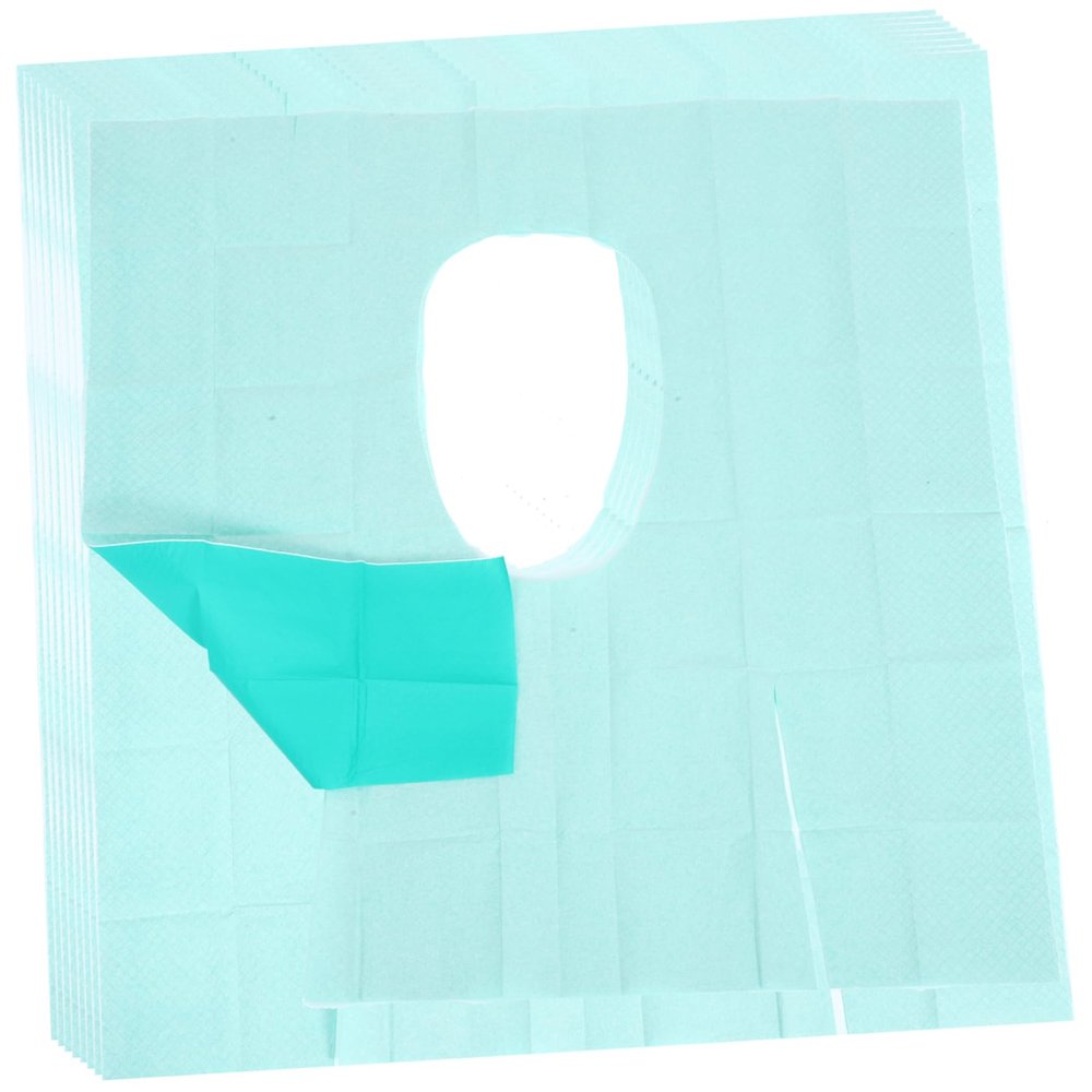 IWOWHERO 10pcs Travel Portable Toilet Seats Mats Disposable Covers Full for Hotel Bathroom and Cleanliness