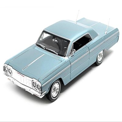 1964 Chevy SS Blue Metallic Special Edition Series 1/26 Diecast Model Car 32908BL