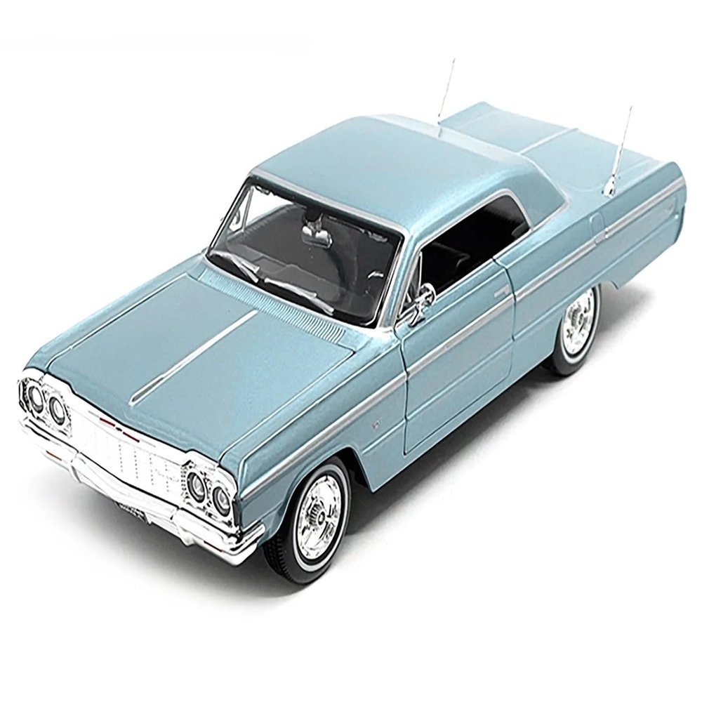 1964 Chevy SS Blue Metallic Special Edition Series 1/26 Diecast Model Car 32908BL