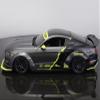 2015 GT 5.0 Gray Metallic and Black with Graphics Modern Muscle Series 1/18 Diecast Model Car 32615gry view 1