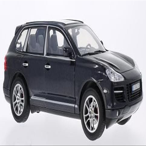 2008 Turbo Metallic Black 1/18 Diecast Model Car by Motormax 73179bk