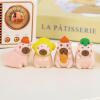 12 Pcs Cute Erasers Cartoon Capybara Eraser Kawaii Detachable 3D Eraser Pencil Eraser for Students Boys Girls School Office Supplies (12Pcs Capybara) view 2