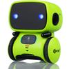 Contixo R1 Robot Toys for Kids 2 Pack Bundle - Smart Robot for Kids Voice Control Talking Dancing Learning Educational Toy for Boys Girls Toddlers Age 3-12 Years Old Birthday Gifts - Blue, Green view 2