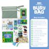 BapronBaby Feeding Littles Busy Bag (Sage) - Toddler Travel Activity Kit, Restaurant Activity Kit for Independent and Family-Wide Play, Age 3+ view 2