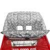 2-in-1 Shopping Cart and High Chair Cover for Baby, Padded Cover, Fold'n Roll Style, Portable with Carry Bag (Gray Arrow) view 2