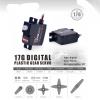 17g Digital RC Car Servo Plastic Metal Gear 4.8V ~ 6V DC Motor 1Pcs(17g Metal Gear) view 3