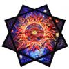 BVCY Flowstar Beginners Flow Star Spinning Cloth Easy to Rotate Sided Print Double Stitched Flow Toy Dapo Star Meditation (Style-18) view 1