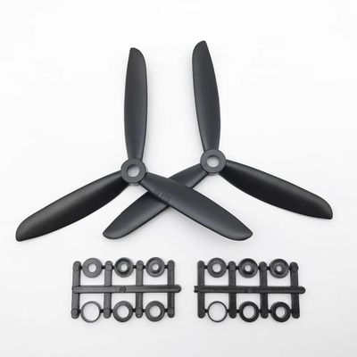 1/2 Pairs 5045/6045 3-Blade Propeller 5x4.5 6x4.5 CW CCW for RC FPV Drone Airplane Fixed Wing Part(1 Pair 5045)