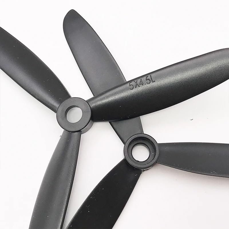 1/2 Pairs 5045/6045 3-Blade Propeller 5x4.5 6x4.5 CW CCW for RC FPV Drone Airplane Fixed Wing Part(2 Pairs 5045)
