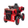 Ride On Dump Truck for Kids,12V Ride On Construction Vehicle with Remote Control, Electric Dump Bed, Shovel, Music Player, and Shock Absorption, Ideal for Ages 3+,Red view 1