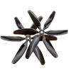 10pcs 504060 5x4x6 6-Blade Single Color CW CCW 5 inch Propellers Blade for FPV Quadcopter Racing RC Drones Frame Kit (5 Pair) view 2