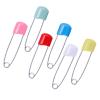 100 Pieces Diaper Pins Baby Pins Head Cloth Brooches with Locking Closures Stainless Steel Sewing Tool view 4