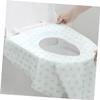 BUGUUYO 14pcs Toilet Cover Toilet Seat Cover Dispoable Potty Seat Gentle Skin-friendly view 3
