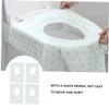 BUGUUYO 14pcs Toilet Cover Toilet Seat Cover Dispoable Potty Seat Gentle Skin-friendly view 4