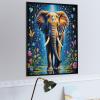 1000 Picec Adult and Youth Surrealist Art Puzzles Colorful Animal Elephant Fun and Challenging Elephant Themed Puzzles Great Gift for Family and Friends Dimensions view 4