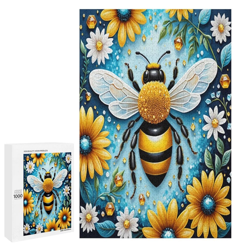 1000 Piece Adult and Youth Colorful Animals Puzzles Bee Fun and Challenging Animals Themed Puzzles Great Gift for Family and Friends Dimensions