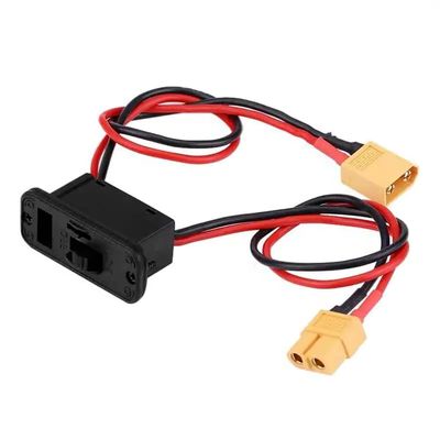 VyTRdW RC Airplane Receiver Switch XT60 Connector Power On Off for RC Boat Car Drone Compatible Device