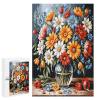 1000 Piece Jigsaw Puzzle Flower Adult Puzzles Difficult Puzzles Puzzle Accessories Brain Development Games Christmas view 1