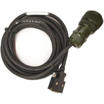 1PCS MR-JHSCBL5M-L/H 3Meters 8M 10M Suitable for J2S Servo High Power Motor Encoder Wire E-Chain Drive Cable(-H (High Flexible),3 Meter)