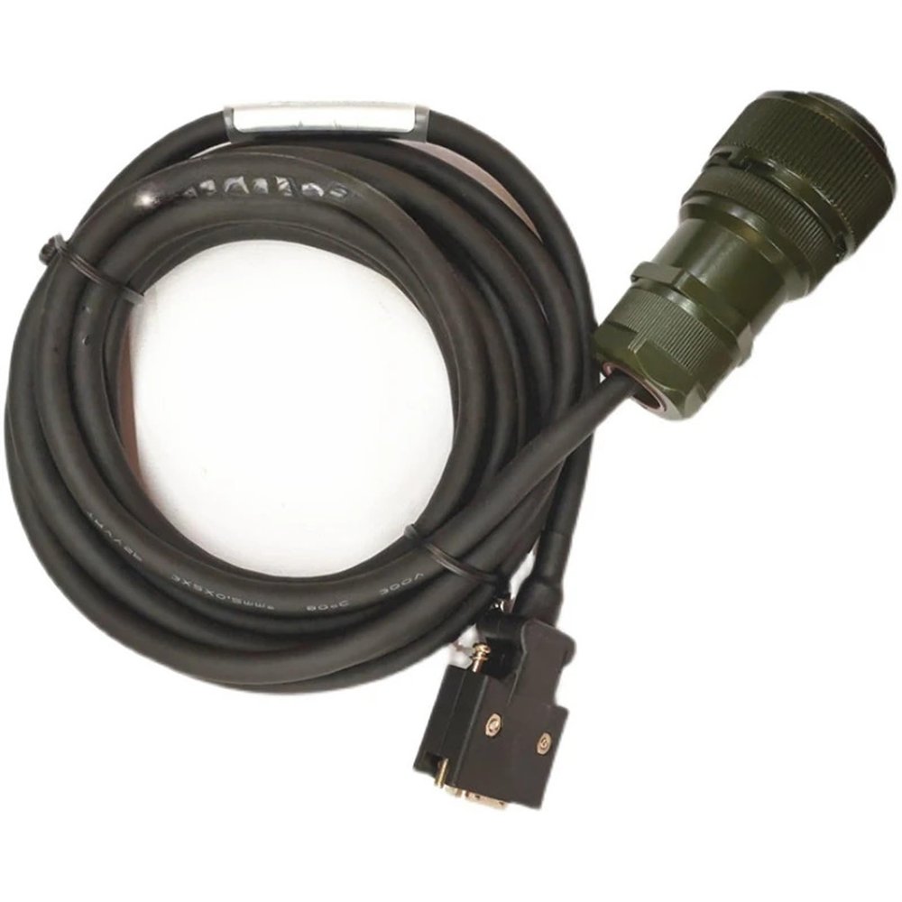 1PCS MR-JHSCBL5M-L/H 3Meters 8M 10M Suitable for J2S Servo High Power Motor Encoder Wire E-Chain Drive Cable(-H (High Flexible),3 Meter)