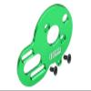 Aluminum 7075 Alloy Motor Plate for LOSI 1:24 Micro-B 2WD Buggy RTR-LOS00007 / 1:28 Micro-T 2S 2WD RTR Stadium Truck-LOS-1392 Upgrades - Green view 1
