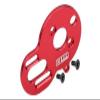 Aluminum 7075 Alloy Motor Plate for LOSI 1:24 Micro-B 2WD Buggy RTR-LOS00007 / 1:28 Micro-T 2S 2WD RTR Stadium Truck-LOS-1392 Upgrades - Red view 1