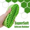 INJORA 2PCS Silicone Rubber Insert Foam for 132-134mm (5.25" OD) 2.2" Tires(Green) view 2