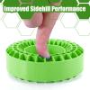 INJORA 2PCS Silicone Rubber Insert Foam for 132-134mm (5.25" OD) 2.2" Tires(Green) view 3