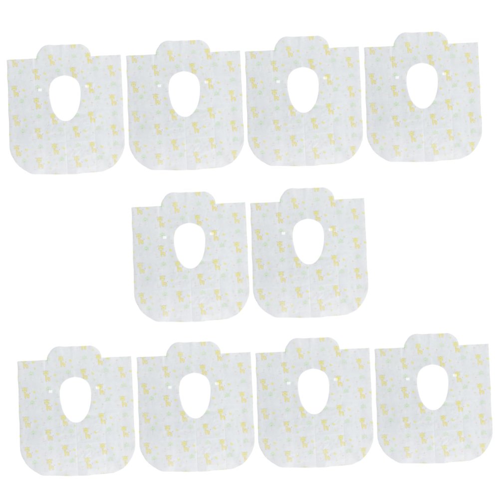 CHILDWEET 10pcs Toilet Seat Covers Disposable Toilet Seats Pad Outdoor Pad Travel Health-friendly
