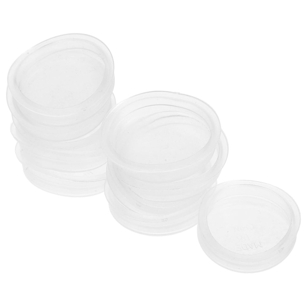 FAVOMOTO 10pcs Oval Piggy Bank Stopper Savings Bank Bottom Plug PVC Sealing Plug for Money Piggy
