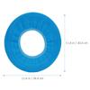 CIYODO 8pcs Luxe Toilet Seat Cover Thickened Padded Covers for Toilet Easy to Carry and Use view 4